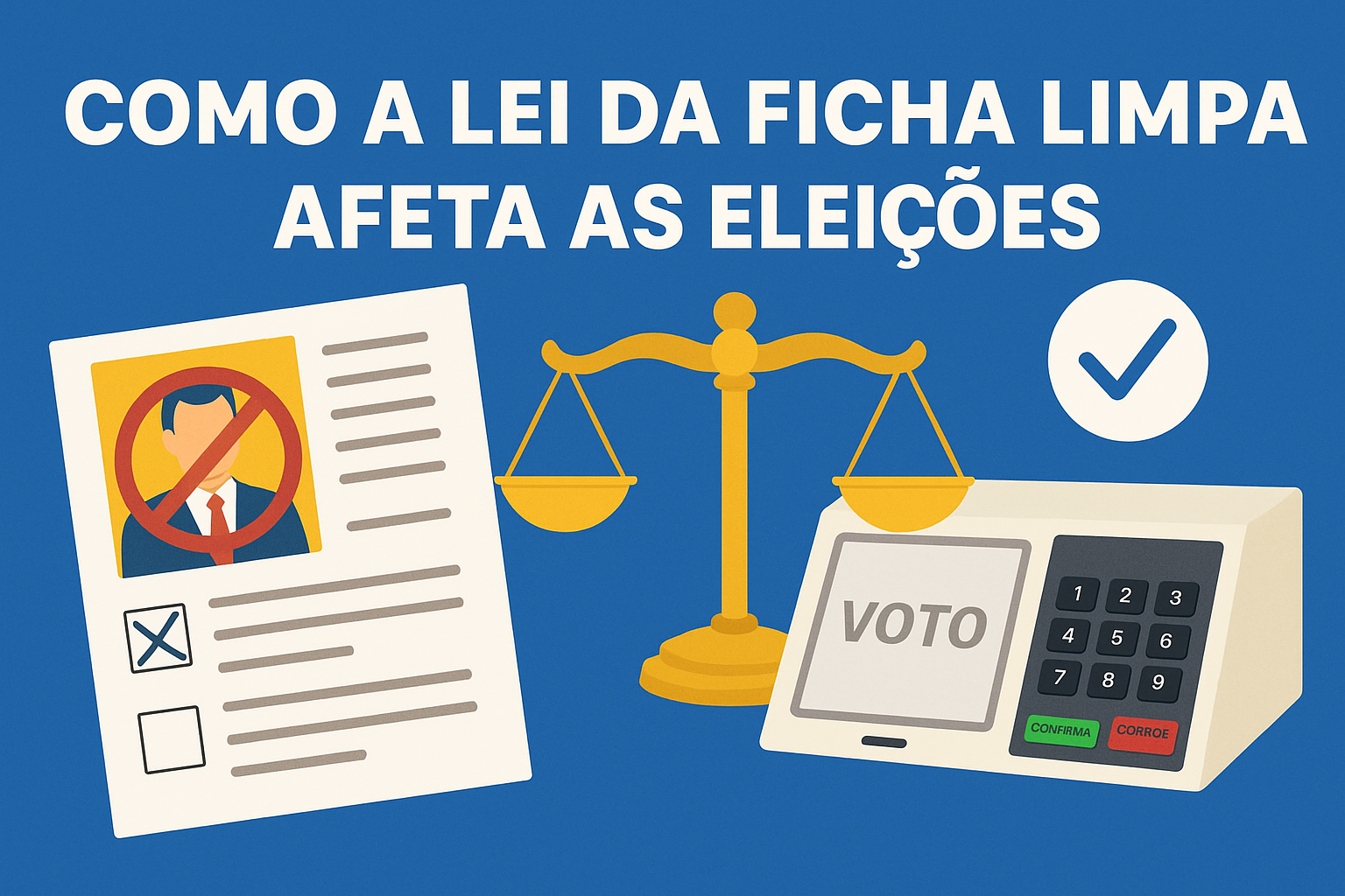Como a Lei da Ficha Limpa afeta as eleições
